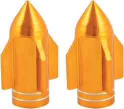 TAPON VALVULA AIRE ALUMINIO COHETE DORADO