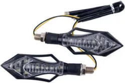 DIRECCIONAL IRON RACING BI-COLOR 14 LED AMARILLA/BLANCA