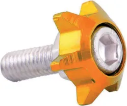TORNILLO DECORATIVO ESTRELLA DORADO
