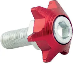 TORNILLO DECORATIVO ESTRELLA ROJO