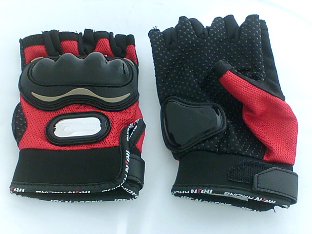 GUANTES IRON RACING L COOL-MAN ROJO