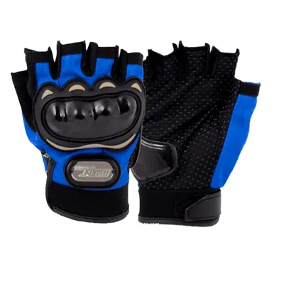 GUANTES IRON RACING L COOL-MAN AZUL