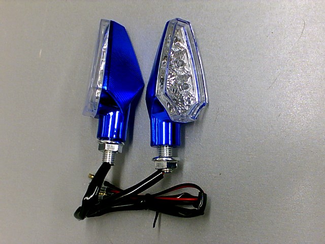 DIRECCIONAL JSMX JGO LED METAL AZUL S/M LUZ AMARILLA