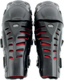 RODILLERAS IRON RACING MSD-03 ROJO (2PZAS)
