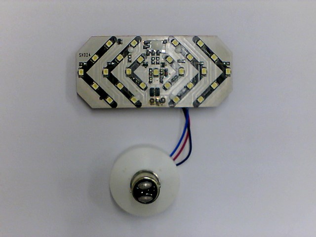 FOCO CALAVERA STOP LED DECORADO MOD. SX 024