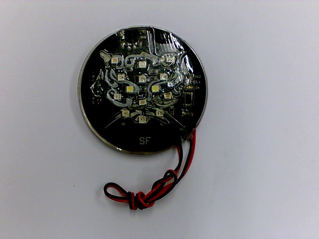 FOCO CALAVERA ESTROBO LED DECORADO MOD. DRAGON