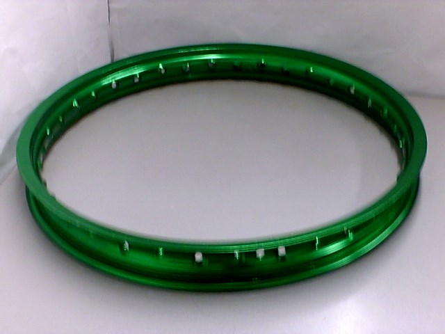 ARO DE RIN 1.60X18 (ALUMINIO) VERDE