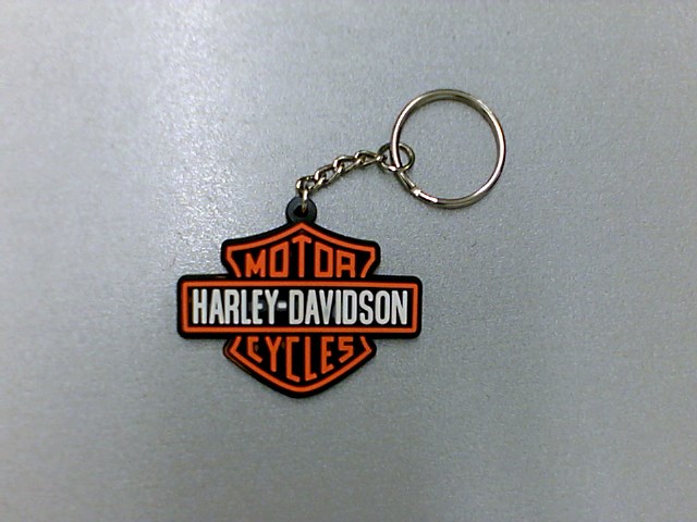 LLAVERO PLASTICO DISEŃO HARLEY D.