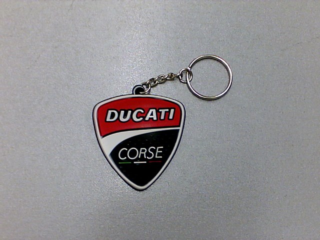 LLAVERO PLASTICO DISEŃO DUCATTI