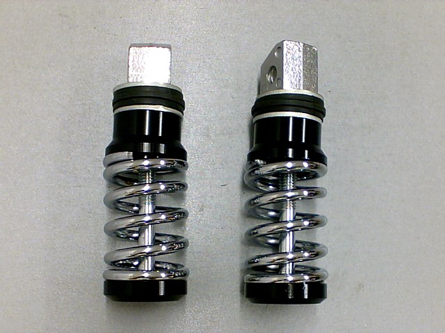 POSAPIE TRAS NEGRO PAR METAL RESORTE