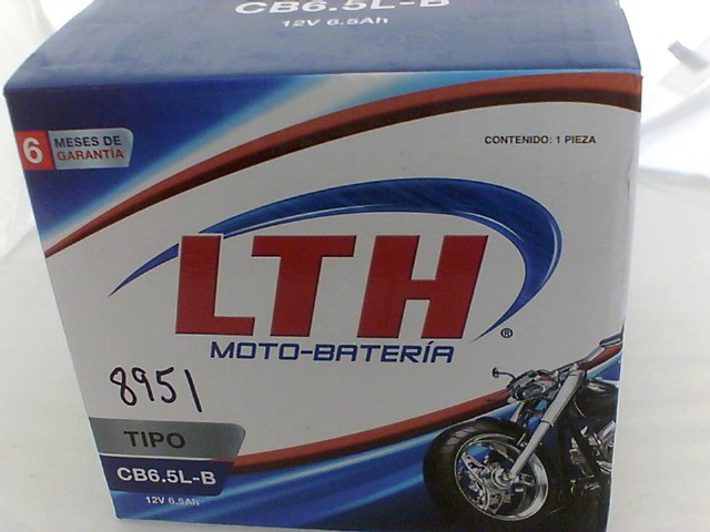 ACUMULADOR LTH CB6.5L-B (YB6.5L-B)
