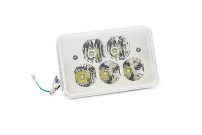 FARO SAYTO PRINCIPAL LED RT-M05A RECTANGULAR 15W (17 X 10.5 CM BAJA 800 LM ALTA 1400 LM)