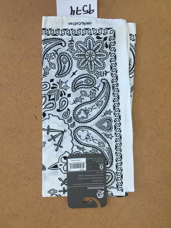 BANDANA ´WHITE PAISLEY´ ZAN B004